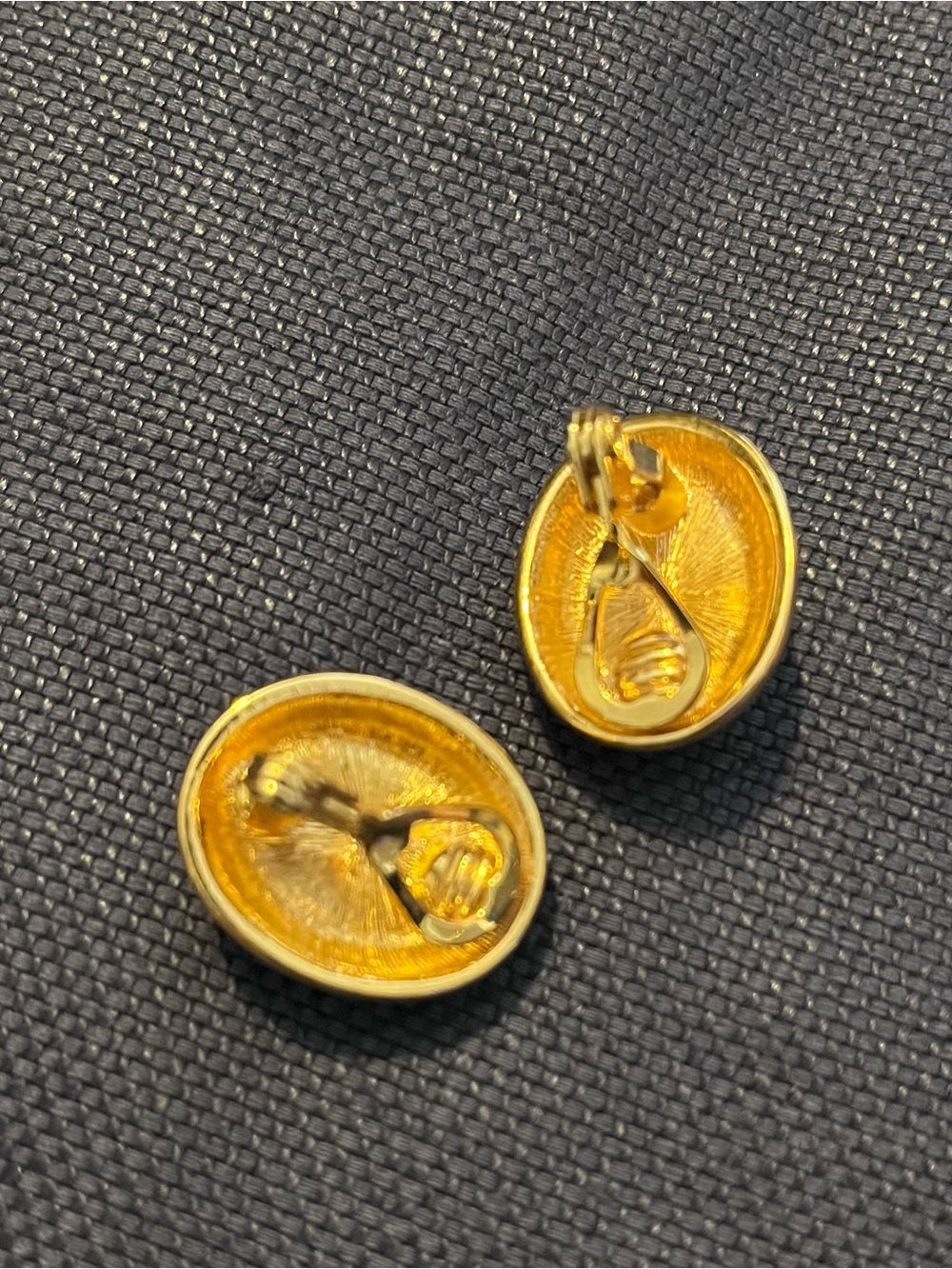 Vintage clip on Earrings Lot of 4 - Picture 10 of 10